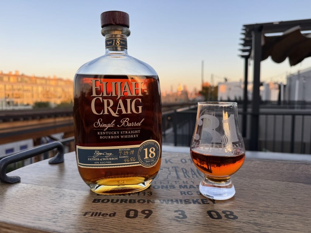 Elijah Craig 18 Year Bourbon Whiskey