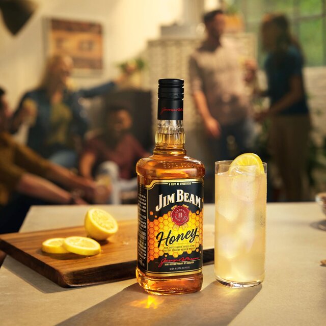Jim Beam Bourbon Whiskey Honey