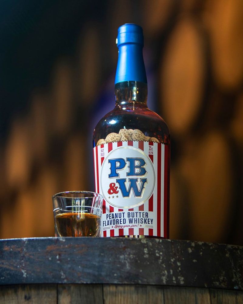 PB&W Peanut Butter Flavored Whiskey