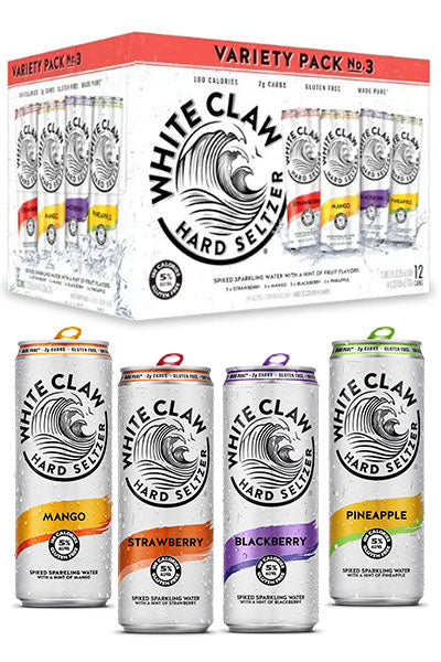 White Claw Variety Pack 3