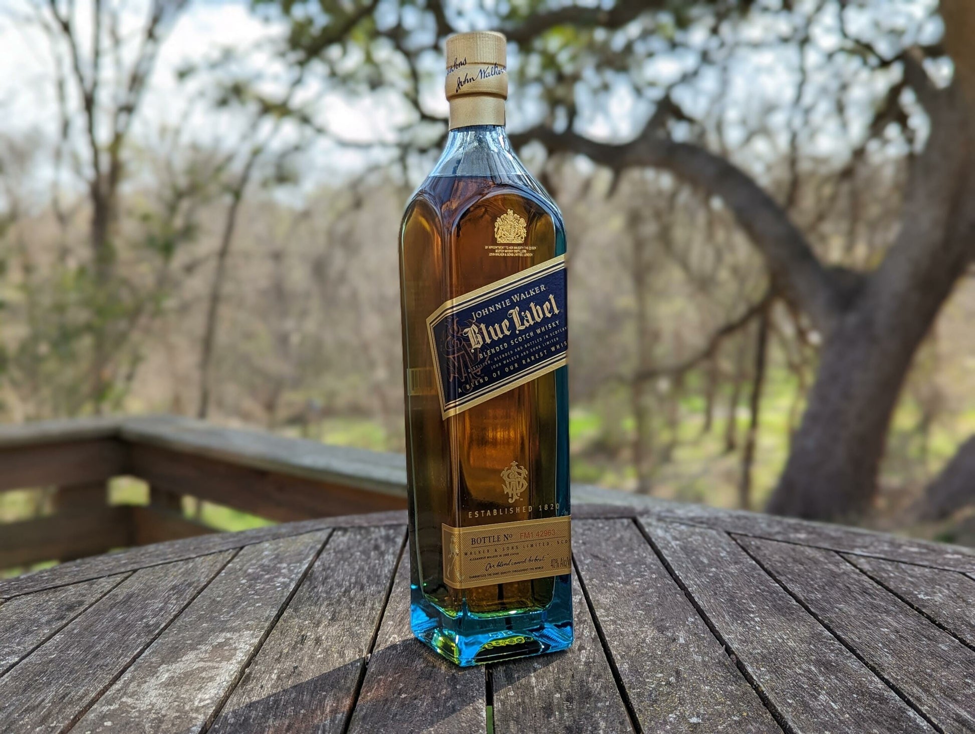Johnnie Walker Scotch Whiskey Blue Label