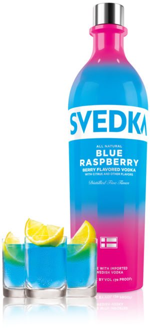 Svedka Vodka Blue Raspberry